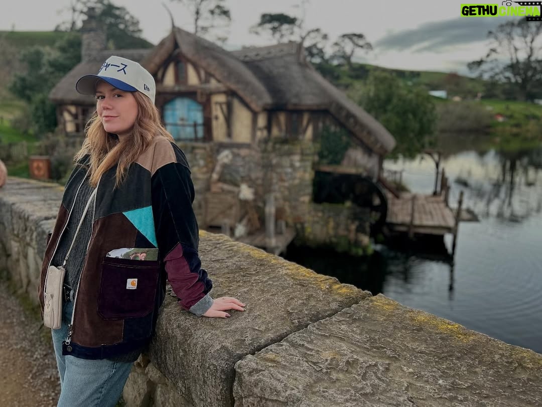 Marisha Ray - 119.9K Likes - There and back again. Our own Hobbit’s Tale. 🌱 

Our entire time at Hobbiton in New Zealand I kept thinking about the quote from Bilbo, “In his heart, I think Frodo is still in love with the Shire. The woods, the fields… the little rivers.” And after seeing it, I mean … who could blame him. Thank you so much to the team at @hobbitontours for an incredible and emotional experience. And, this was such a gift to be able to share it with my mom, as well, who had never taken a trip outside the country before going to Australia and New Zealand with us. 

I think, like Frodo, a part of my heart now belongs in the Shire.