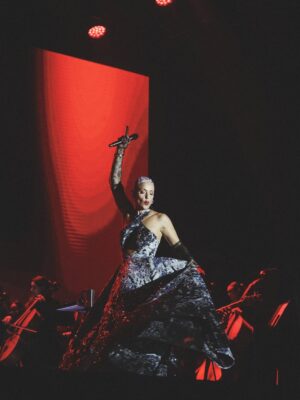 Mariza Instagram - Simplesmente Porto.
Um obrigada especial à Orquestra Jovens do Porto dirigida pelo fantástico Maestro Francisco Ferreira

Vestido: @joao_rolo_couture 
@ruibandeirafotografia
