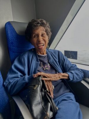 Marla Gibbs Instagram - Catalina Film festival we’re here! Mildred 4 A Million does it again! With Kim our director and my niece Ophelia…who’s named after my mother!! #marlagibbs #nevertoolate #mildred4amillion