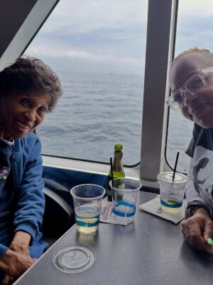 Marla Gibbs Instagram - Catalina Film festival we’re here! Mildred 4 A Million does it again! With Kim our director and my niece Ophelia…who’s named after my mother!! #marlagibbs #nevertoolate #mildred4amillion