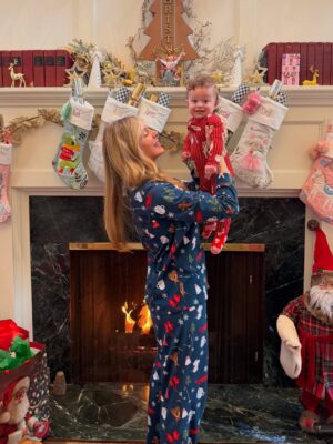 Marla Maples Instagram - 💫 Baby’s first Christmas 💫
We are so grateful for Alexander. His joy, wide-eyed wonder, and that sweet little smile say everything that needs to be said… he already knows the Light of Christmas. Love for all, family, and a joyful spirit ✨🎄✨ Wrapped in cozy PJs all day long makes it even more fun!