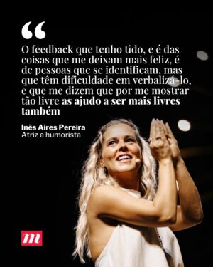 Marta Bateira Instagram - Nunca como agora houve tan­tas mulhe­res a subi­rem sozi­nhas aos gran­des pal­cos para faze­rem comé­dia. O público, essen­ci­al­mente femi­nino, tem res­pon­dido a pre­ceito: salas a reben­tar pelas cos­tu­ras, bilhe­tes que voam no espaço de minu­tos, uma lou­cura. A expli­ca­ção está tal­vez numa certa neces­si­dade de ver “mulhe­res a falar para mulhe­res”. Sendo que as redes soci­ais tam­bém aju­dam a expli­car o fenó­meno.

📸 1 a 3 - Rita Chantre 
  4 a 6 - Direitos Reservados 

Saiba mais através do link da bio. 

#nm #noticiasmagazine #humor #comedia #standup #humoristas #bumbanafofinha #inesap #beatrizgosta #jessicaathayde