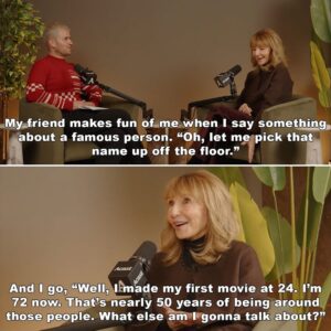 Mary Steenburgen Instagram - All new SHUT UP EVAN featuring Academy Award-winner Mary Steenburgen is now available on all podcast platforms (and on YouTube)!
