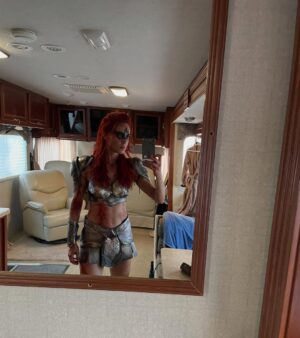 Matilda Lutz Instagram - Tomorrow Red Sonja comes out on VOD and I wanted to take a moment to say thank you to all the people who made this happen, it was truly magical to bring this character to life. Red Sonja is now yours with the strongest superpower you can think of. Humanity. Now she knows she's not alone. Thank you @emjaybassett and each member of the cast and crew for making this so special!