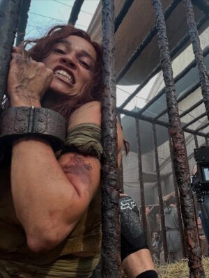 Matilda Lutz Instagram - Tomorrow Red Sonja comes out on VOD and I wanted to take a moment to say thank you to all the people who made this happen, it was truly magical to bring this character to life. Red Sonja is now yours with the strongest superpower you can think of. Humanity. Now she knows she's not alone. Thank you @emjaybassett and each member of the cast and crew for making this so special!