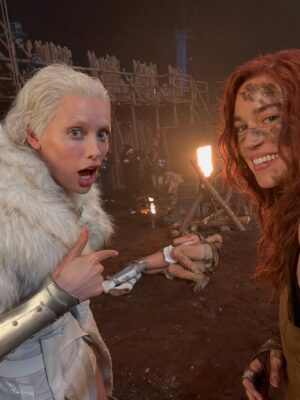 Matilda Lutz Instagram - Tomorrow Red Sonja comes out on VOD and I wanted to take a moment to say thank you to all the people who made this happen, it was truly magical to bring this character to life. Red Sonja is now yours with the strongest superpower you can think of. Humanity. Now she knows she's not alone. Thank you @emjaybassett and each member of the cast and crew for making this so special!