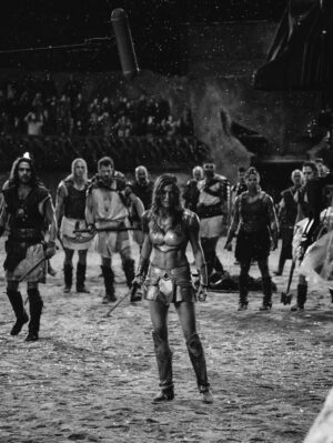 Matilda Lutz Instagram - Tomorrow Red Sonja comes out on VOD and I wanted to take a moment to say thank you to all the people who made this happen, it was truly magical to bring this character to life. Red Sonja is now yours with the strongest superpower you can think of. Humanity. Now she knows she's not alone. Thank you @emjaybassett and each member of the cast and crew for making this so special!