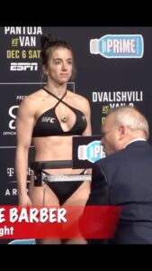 Maycee Barber Instagram - Behind The Scenes Fight Preparation. #thefuture #ufc #mma