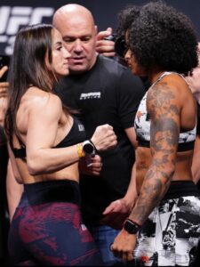 Maycee Barber Instagram - Here to win. Never backing down. #thefuture #ufc #mma