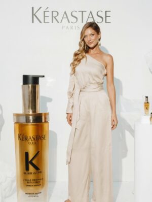 Mayte Rodríguez Instagram - Una noche llena de brillo ✨ talentos y belleza, nuestro cabello es el marco de nuestra cara, nos sirve para interpretar como nos sentimos, y siempre jugar. Gracias @kerastase_official por una noche inolvidable.  #Kerastase
#KerastaseChile #KerastaseClub ✨