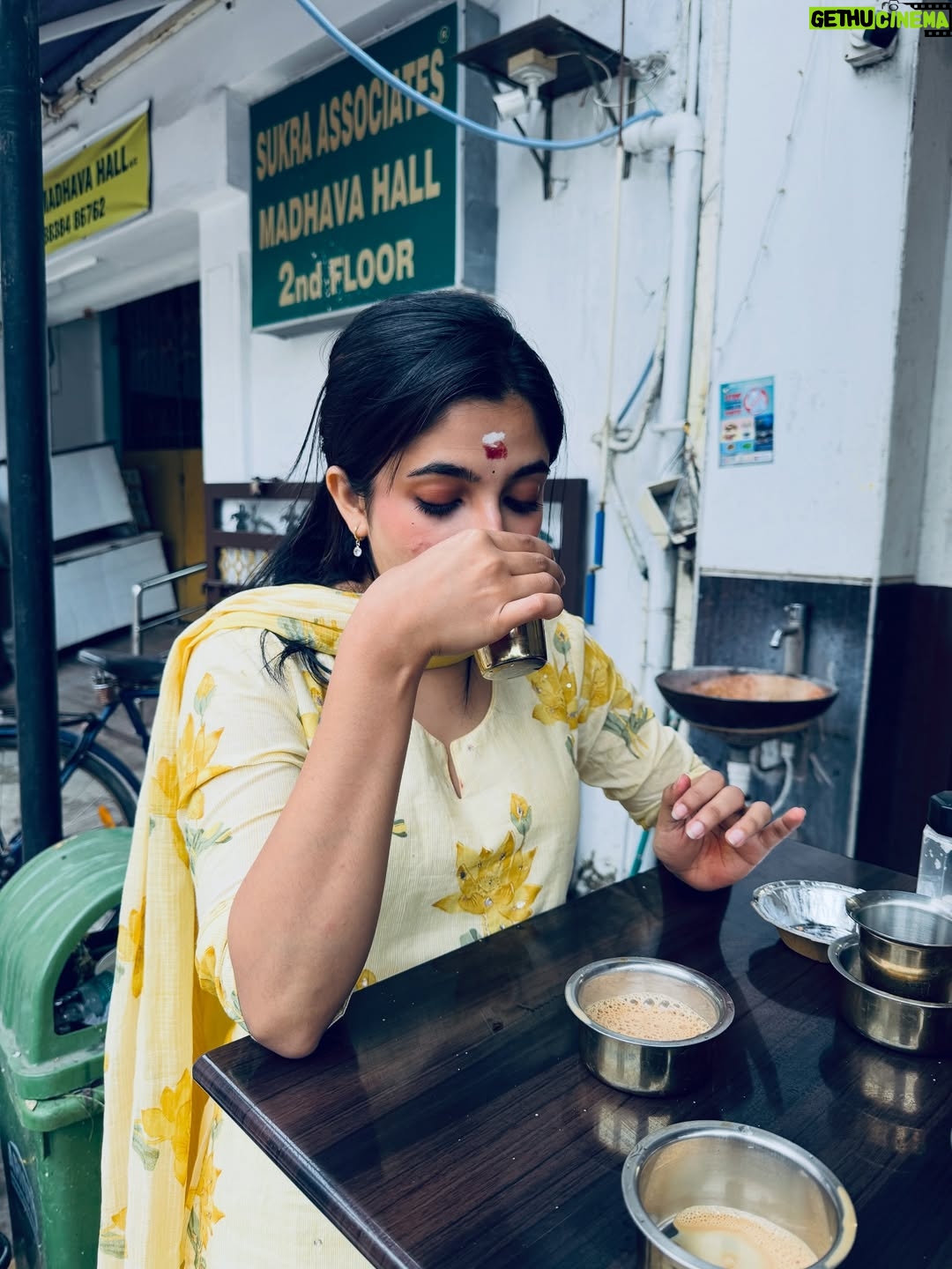 Meenakshi Dinesh - 83.2K Likes - No better way to start a Sunday in Chennai!