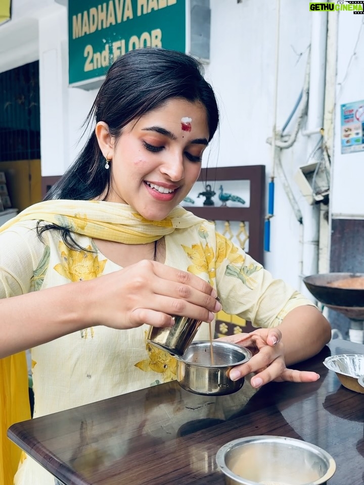 Meenakshi Dinesh - 83.2K Likes - No better way to start a Sunday in Chennai!