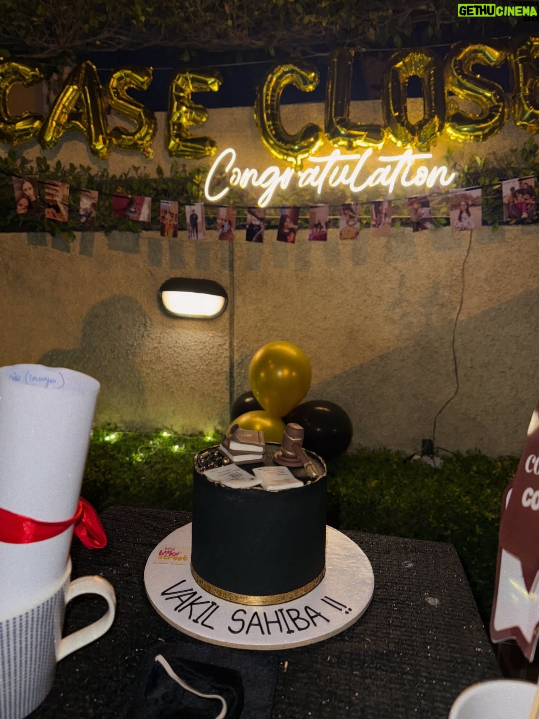 Meerub Ali - 119.1K Likes - my friends surprised me by hosting a graduation party for me. i’m blessed. Alhamdulillah. I love you guys. In other news, SHE GRADUATED LAW SCHOOL!!!