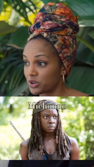 Mekia Cox Instagram - @mekiacox and the Walking Dead
