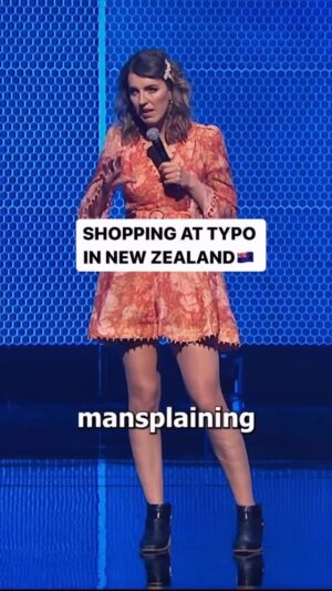 Melanie Bracewell Instagram - This joke only makes sense to New Zealanders but it’s my favourite so I have to share. #comedy #nz #standup #newzealand