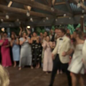 Melanie Bracewell Instagram - perfect wedding with perfect people. congratulations joe and rosie! i wish i brought a notepad to steal every cool idea you guys had. everyone was so happy and full of love apart from my dogs who were at home being babysat by ray o’leary.