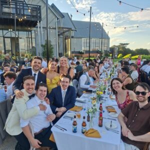 Melanie Bracewell Instagram - perfect wedding with perfect people. congratulations joe and rosie! i wish i brought a notepad to steal every cool idea you guys had. everyone was so happy and full of love apart from my dogs who were at home being babysat by ray o’leary.