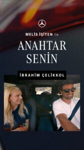 Melis İşiten Instagram - Melis İşiten ile Anahtar Senin yolculuğumuz devam ediyor! Beşinci bölüm konuğumuz, güçlü enerjisi ve duruşuyla dikkat çeken oyuncu İbrahim Çelikkol. Günlük hayatında tercih ettiği G-Serisi’nin sağlam karakteri ve etkileyici gücü, serimize benzersiz bir dinamizm katıyor. ⭐️ 

Tüm bölümü bio’daki linkten izleyebilirsiniz. 

#AnahtarSenin #MercedesBenzTürkiye

*Güvenlik Notu: Bu video tanıtım amacıyla profesyonel ekip gözetiminde ve güvenli koşullarda çekilmiştir. Videoda yer alan sahneler, sürüş sırasında dikkatin dağılmasını önleyecek önlemler alınarak gerçekleştirilmiştir. Trafikte araç kullanırken dikkatinizi dağıtacak herhangi bir davranışı kesinlikle önermiyoruz. Siz yola odaklanın, keyifli sürüşler sizinle olsun.