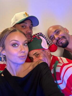 Melissa Ordway Instagram - When your coworkers are actually your friends ❤️ The @youngandrestlesscbs holiday party was the best time — so much fun celebrating the holiday season! So grateful for this cast, this crew, and the friendships that make work feel like home 💕 Feeling very lucky 🎄✨

#HolidayParty
#christmasvibes 
#holidaycheer 
#yr