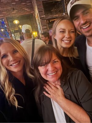 Melissa Ordway Instagram - When your coworkers are actually your friends ❤️ The @youngandrestlesscbs holiday party was the best time — so much fun celebrating the holiday season! So grateful for this cast, this crew, and the friendships that make work feel like home 💕 Feeling very lucky 🎄✨

#HolidayParty
#christmasvibes 
#holidaycheer 
#yr