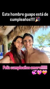 Mey Santamaría Instagram - Feliz cumpleaños para mi gran compañero de vida!!! Te reamo!!!! #familia #amor #gracias #cumpleaños