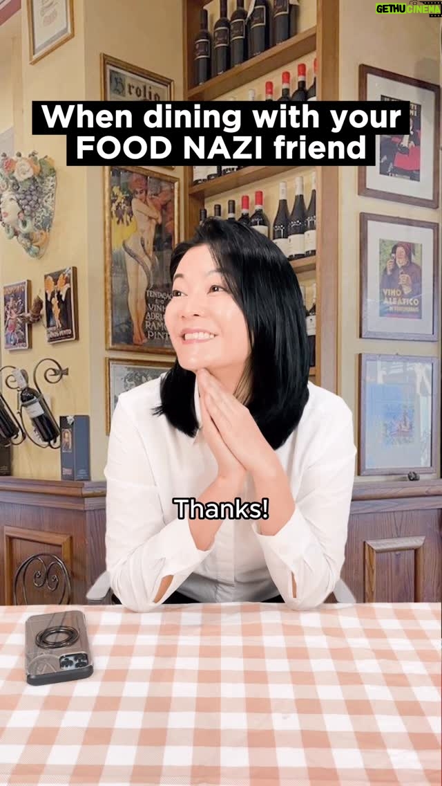 Michelle Chong - 3.6K Likes - Food Nazi Rule No. 1: Cannot order same thing, must share everything.🥺
