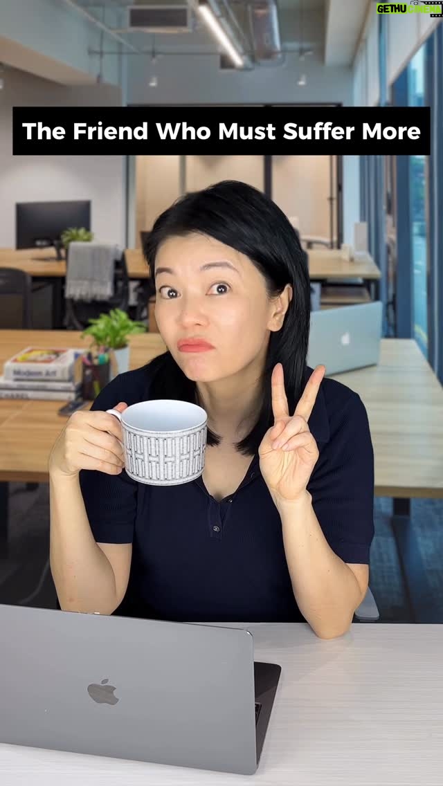 Michelle Chong - 2.9K Likes - They must win, even in misery.😭