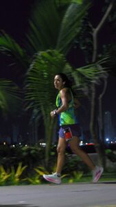 Michelle Khare Instagram - Day 6 of running 7 marathons on all 7 continents!