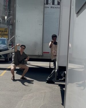 Miku Martineau Instagram - bts from the first few days of filming BET @netflixca thank you guys so much for the support and love for our show! 🥹♥️