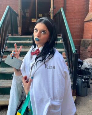 Miku Martineau Instagram - bts from the first few days of filming BET @netflixca thank you guys so much for the support and love for our show! 🥹♥️