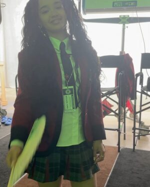 Miku Martineau Instagram - bts from the first few days of filming BET @netflixca thank you guys so much for the support and love for our show! 🥹♥️