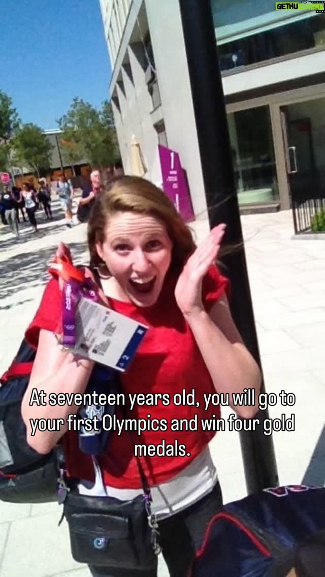 Missy Franklin - 19.8K Likes - I get asked all the time, “If you could go back and tell your younger self one thing what would it be?” 

It would be this. “The best is yet to come.” 

Seventeen year old me had so many questions. Where do I go from here? How do I top this? 

Twenty three year old me had even more questions. How can I not get past this injury? How am I having to retire when there is so much more I wanted to do? How else am I going to be successful? What else do I have to offer? 

Thirty year old me is sitting here with a greater sense of self and purpose than I’ve ever had. Found first in my faith and foundation of Christ, and sharpened with wifehood and motherhood that have taught me more about myself than I ever thought possible. 

So keep dreaming and keep believing little seventeen year old Missy. There is so much more to come. 

#Olympics #reflection #momlife