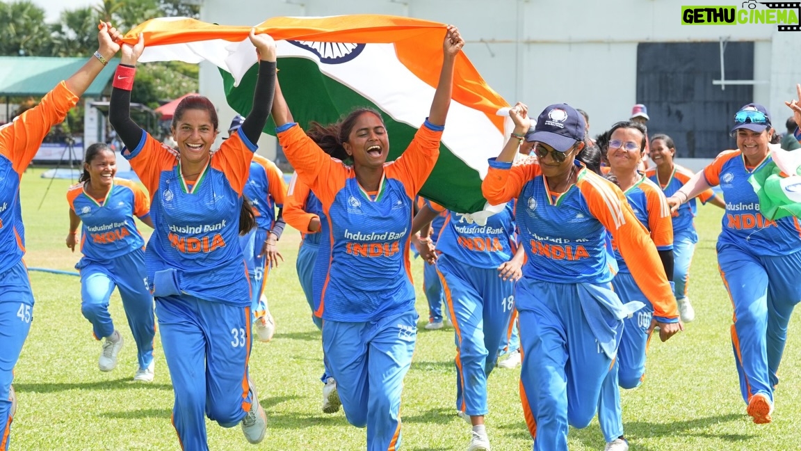 Mithali Raj - 160.3K Likes - Some victories remind us that no challenge is ever too big when talent refuses to be limited. Our Indian women’s team, supported by @indianblindcricketteam association, has shown exactly that, turning every obstacle into strength and every doubt into determination on their journey in women’s visually impaired cricket.

A magnificent World Cup win, but an even bigger triumph of belief, courage and heart. 💙🇮🇳