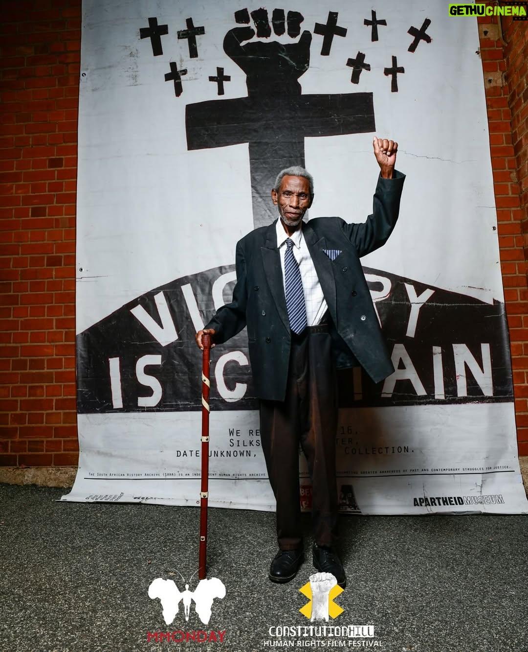 Mmabatho Montsho - 3.6K Likes - Rest in Perfect Peace Ntate Thekiso. Ntate Thekiso is among the last living survivors of the 1960 Sharpeville Massacre. These images are from when he honoured our invite at this year’s Human Rights Film Festival, where we screened a film called Free At Last by @storyscope_media In this film, Ntate Thekiso along with residents of Sharpeville remind us of the truth that more that 69 people died that day. That the number is in fact closer to 100. Ntate Thekiso died in a fire caused by load reduction. But his truth remains alive.  Thank you for your dedication to Justice justice. 
@tsoana May your dedication to the community of Sharpeville and it’s healing be blessed and protected. 
@darealclickclak your gift to know and capture an important moment is divine. Thank you for these images. God bless your eye.