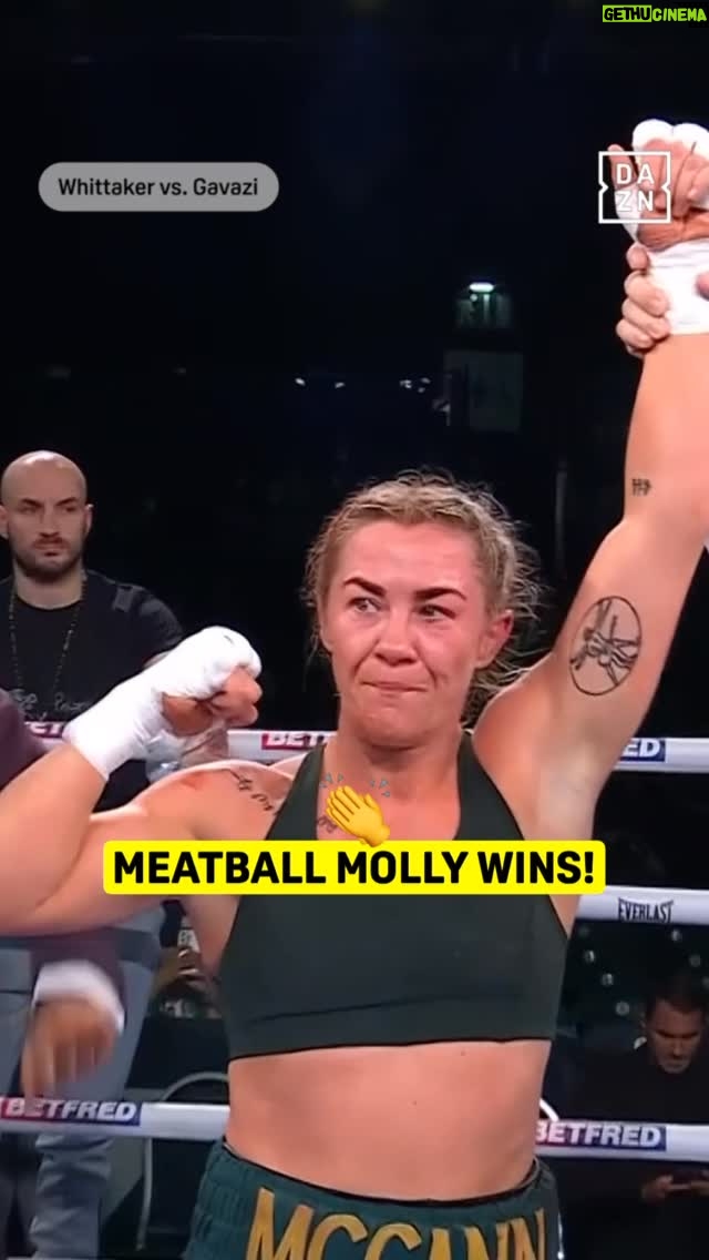 Molly McCann - 15.4K Likes - @meatballmolly moves to 2-0! 👏👏

#WhittakerGavazi x #RelaxWeekOnDAZN | Live NOW on DAZN▪️