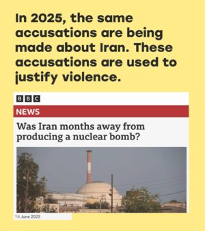 Mona Chalabi Instagram - Add your score in the comments below 🏆

Source: Center for Arms Control and Non-Proliferation, 2025