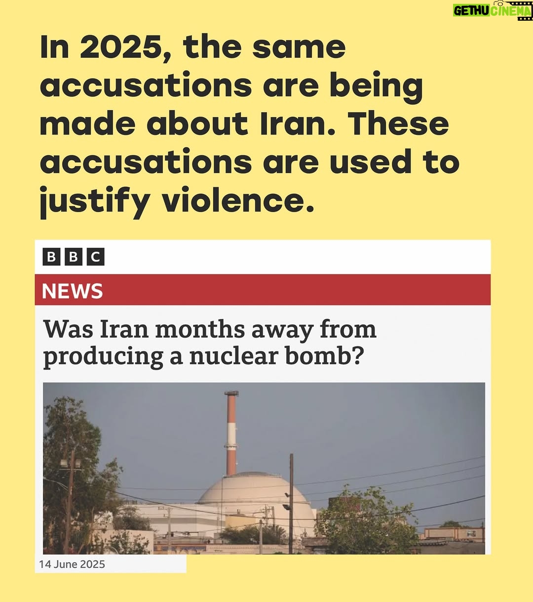 Mona Chalabi - 62.7K Likes - Add your score in the comments below 🏆

Source: Center for Arms Control and Non-Proliferation, 2025