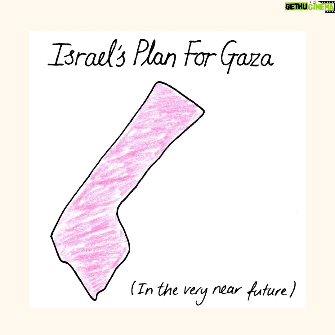 Mona Chalabi - 28.3K Likes - You might have seen that Israel agreed to a tiny amount of aid for Gaza. But the trucks have been sitting at the border, blocked from entering until distributions areas are prepared. This is the next stage of ethnic cleansing. 

The carrot = food in the south for a population that has been starved for months. 
The stick = a ground invasion and more bombings in the north.  

To find out more, look at the incredible mapping work done by @forensicarchitecture