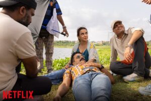 Monica Chaudhary Instagram - ~ Kavita through Gopi Puthran’s lens ~
Two years ago, I got a call from YRF casting for a part in an ambitious show called Mandala Murders.
I walked into it with no expectations, and walked out with overwhelming gratitude, creative fulfillment, and deep inspiration from the honesty this team brought to their work.
@gopiputhran @manan.rawat @dp.shazmo and the entire team, working with all of you was truly a gift. Your dedication to the craft is contagious.
Thank you @shanoosharmarahihai for seeing me like no one did before.
And to my beautiful friend and co-actor (twice now!) @vaibhavrajgupta you are truly special. Your journey is nothing short of magic.
The way you live your life, keep your friends inspired, and protect the artist in everyone around you… it’s rare and beautiful.
To see you live your dream today fills my heart.
You shine ✨ like the brightest star.