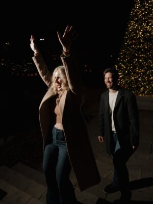 Morgan Huelsman Instagram - it’s beginning to look a lot like forever!!! ✨💍 

12.23.25

📸: @stacibrucksphoto
