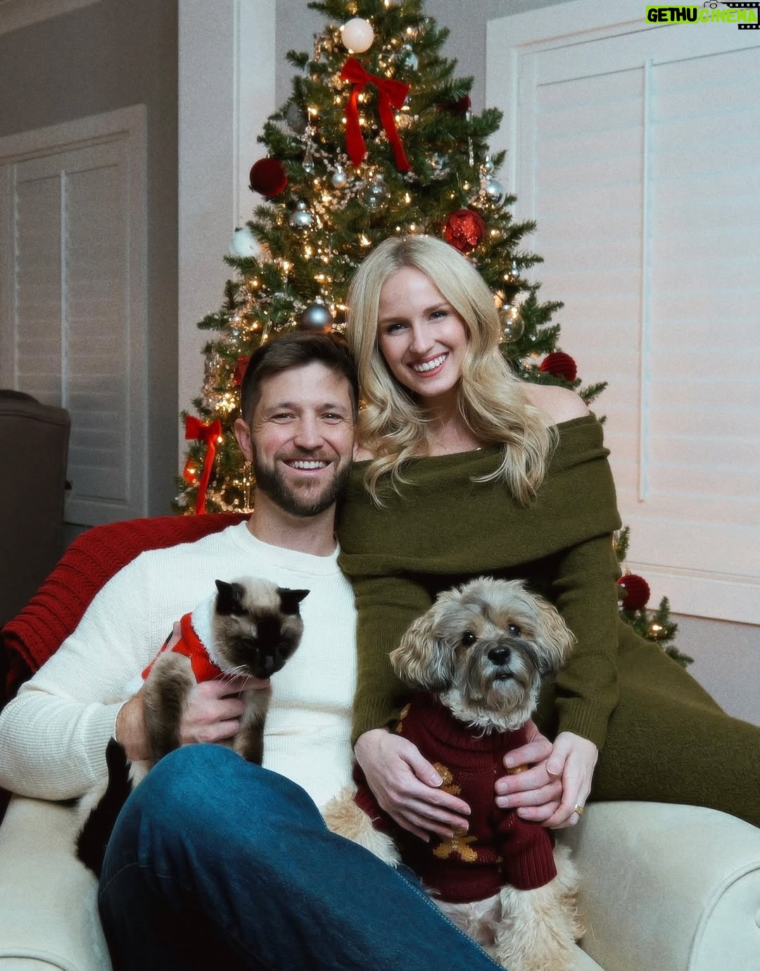 Morgan Huelsman - 13.4K Likes - I can’t believe they let us put sweaters on them. Merry Christmas and Happy Holidays friends, thanks for being here in this corner of the internet ♥️