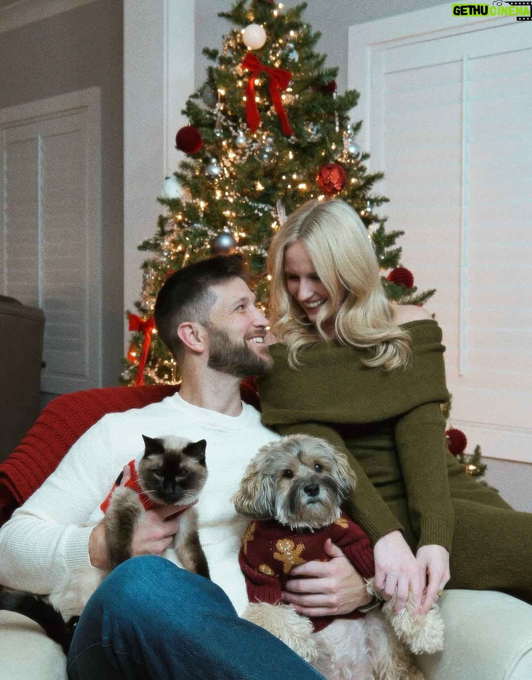 Morgan Huelsman - 13.4K Likes - I can’t believe they let us put sweaters on them. Merry Christmas and Happy Holidays friends, thanks for being here in this corner of the internet ♥️