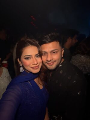 Nagma Mirajkar Instagram - about last night ! 💙✨

wearing @labelaishwaryrika
