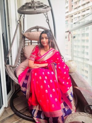 Nancy Roy Instagram - गणेश चतुर्थी की शुभकामनाएं ♥️
Thnq so much @tomarsimran21 & @mukeshchoudharyofficiall for the amazing pictures 🌸
@itisurmila the best host ♥️