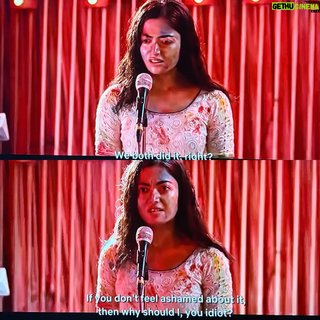 Nandhini Madesh - 58.5K Likes - The Girlfriend — Where do I even begin!

I usually don’t prefer writing movie reviews, because whether a film becomes a hit or a flop, the team puts in their 100% effort to create something that will reach and satisfy the audience.

But today, after lunch, I decided to watch The Girlfriend — and this one truly deserves to be spoken about.

This is a film every girl can deeply connect with. The way @rashmika_mandanna emotes feels like a mirror to what so many women actually go through.
 From The moment she’s been Introduced as “Vikram’s lover,” , the doubt that strikes her when Durga questions her at the game centre, the realisation during the shower scene, the breakup where words fail — every bit of it is something that every women have  felt at some point.

My favourite moment or part of the film was the To-Do list scene — how her own priorities slowly turn into Vikram’s, and the moment she erases them… that was her wake-up call, her realisation that she was slipping back into a traumatic cycle again.

the minute details like even in fight she doesnt forget her dupatta but in the final she doesnt even care on the duppata as it doesnt make any difference was mind blowing 

Rather than portraying female friendships as jealous, they highlighted womanhood beautifully through a friend who embodies Durga’s strength.

When he said ‘You’re just like my mom, take care of yourself,’ the way she felt it—and the way seeing his mom reflected that same trauma of what his mother was experiencing in the name of "stereotype" was beautifully highlighted .

The pain of wanting to speak up but worrying it might hurt someone, the constant self-sacrifice, the emotional dilemma — the film portrayed all of this beautifully.

Unlike many films this one truly deserves special appreciation for showing, with clarity and honesty, what a woman needs and what she silently endures.

Cheers to the director @rahulr_23  and team The girl friend for crafting this film exactly the way it needed to be.

@rashmika_mandanna @anuemmanuel @heshamabdulwahab
