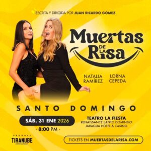 Natalia Ramírez Instagram - Amigos de Santo Domingo, comenzamos el 2026 visitándolos.
Desde ya estamos contando los días.

Todos los tickets en muertasdelarisa.com