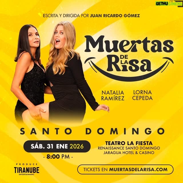 Natalia Ramírez - 3 Likes - Amigos de Santo Domingo, comenzamos el 2026 visitándolos.
Desde ya estamos contando los días.

Todos los tickets en muertasdelarisa.com