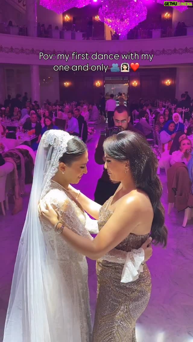 Nedaa Sharara - 21.6K Likes - My sister’s big day 👰🏻‍♀️🥹.. 

Mua: @sosso_makeup_artist 
Dress: @bougmizacouture 

#sisterlove❤️
#wedding 
#tunisia