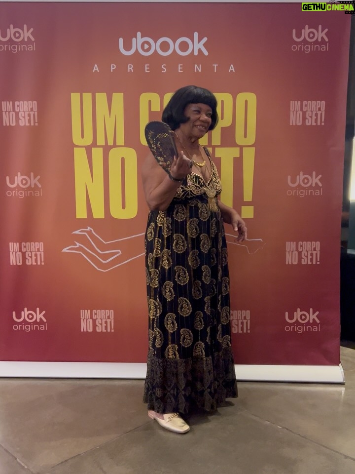 Neusa Borges - 3.6K Likes - Foi um prazer prestigiar a minha amiga de longa data Zezé Motta no lançamento da Audiosserie “Um Corpo No Set”, em que ela faz parte. Trabalho super criativo de Julyfrans, Leonardo Lumas, Caio Pudenzi e idealizado pela @ubookapp . Que venham novos formatos de consumo de entretenimento e novos trabalhos.

📸 Vera Donato

#neusaborges 
#zezemotta