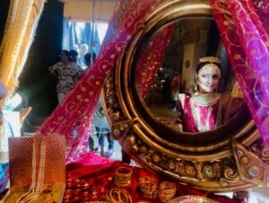 Nidhi Uttam Instagram - Stepping into the world of Rani Padmavati — fierce, fearless, and forever royal. 👑💫When elegance meets valour — a queen rises. 👑⚔️
Mua : @beutiful_maker
Hair : @radhakumawat
#behindthescenes #jashnebahara
#ranipadmavati #webshow #chandanbala